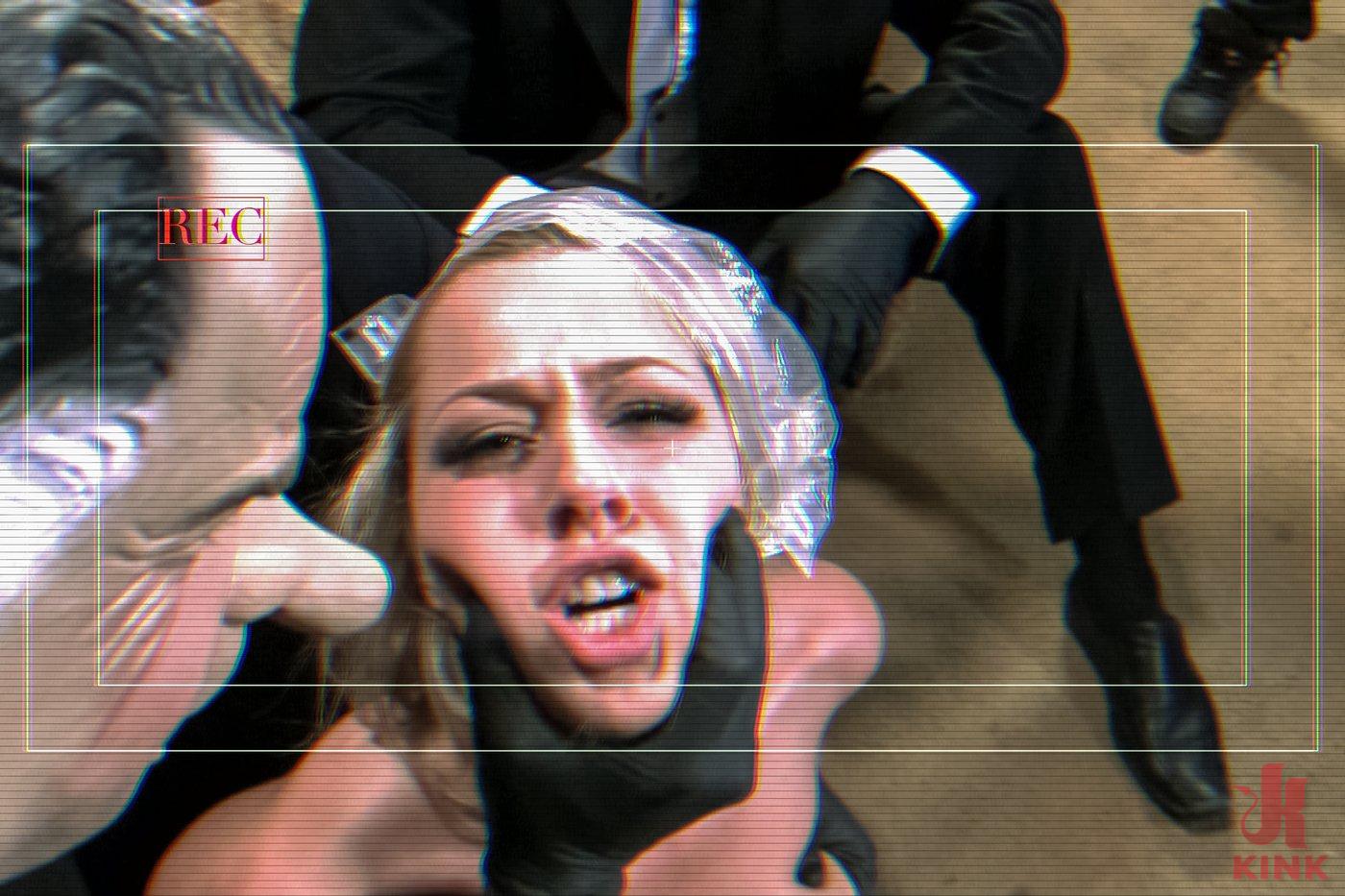 Photo number 2 from Cutie Lives out her Fantasy of Being Dp'ed by her Dad's Security Men shot for Hardcore Gangbang on Kink.com. Featuring Xander Corvus, Jordan Ash, Danny Wylde, Bill Bailey, Karlo Karrera and Zoey Monroe in hardcore BDSM & Fetish porn.