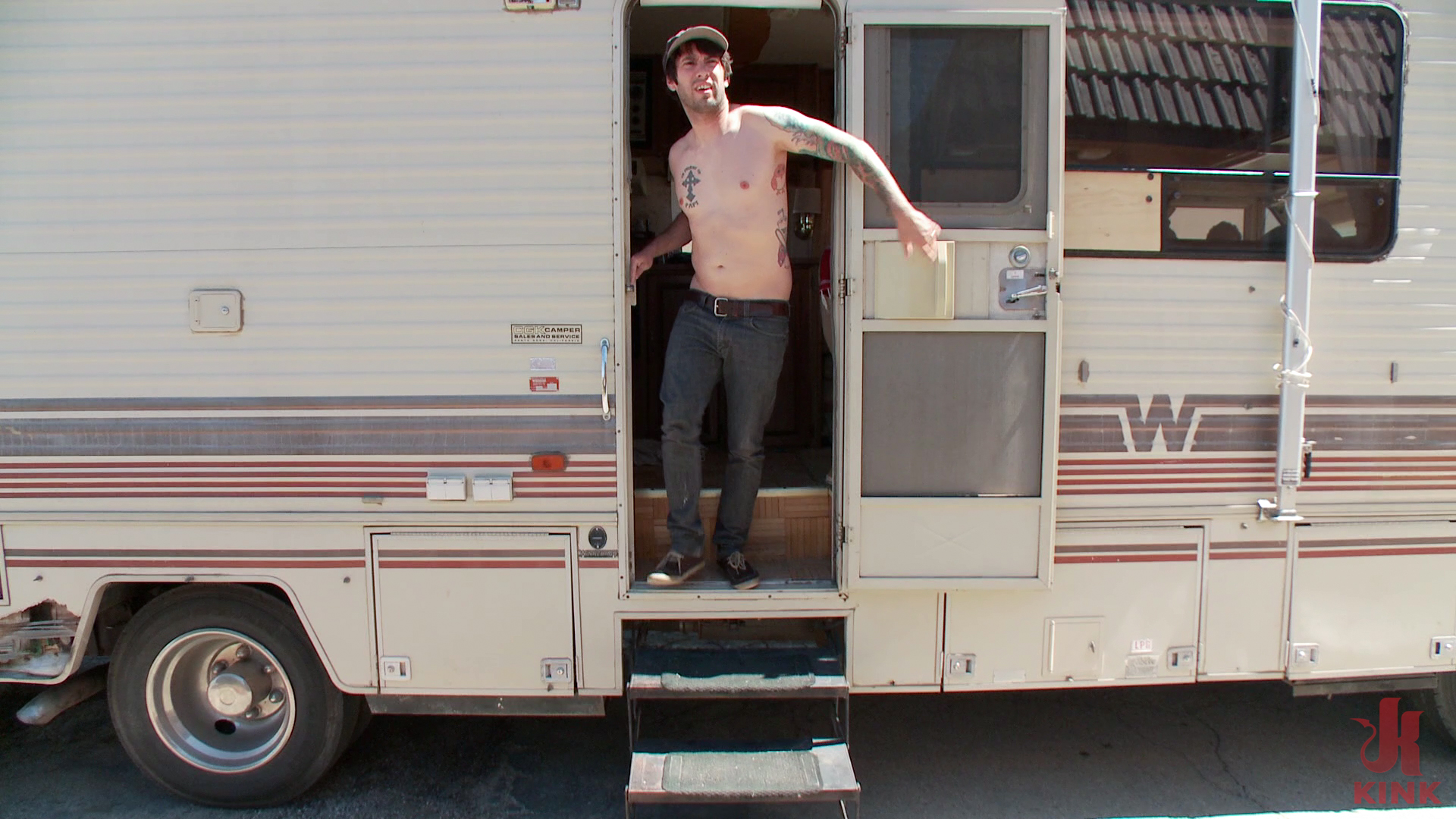 Photo number 1 from Penny's Trailer Trash Abduction Fantasy Comes True shot for Kink Classics on Kink.com. Featuring Penny Pax, Tommy Pistol, Danny Wylde, Bill Bailey, Jordan Ash and Astral Dust in hardcore BDSM & Fetish porn.