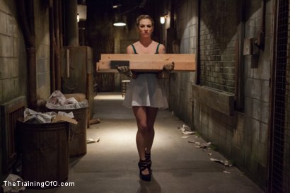 Photo number 2 from Training a Slut Girl to Fuck Better, Day One shot for The Training Of O on Kink.com. Featuring Dahlia Sky in hardcore BDSM & Fetish porn.