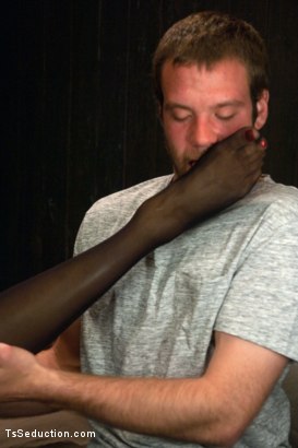 Photo number 3 from Year 2113: Black Market Sex Droids - Women with Cocks in High Demand shot for Kink Trans on Kink.com. Featuring Jesse Carl and Jaquelin Braxton in hardcore BDSM & Fetish porn.