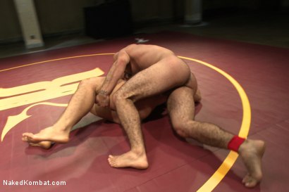 Photo number 2 from Marcus "Titan" Ruhl vs Ricky "The Legend" Larkin - Oiled Up Muscle shot for Naked Kombat on Kink.com. Featuring Marcus Ruhl and Ricky Larkin in hardcore BDSM & Fetish porn.