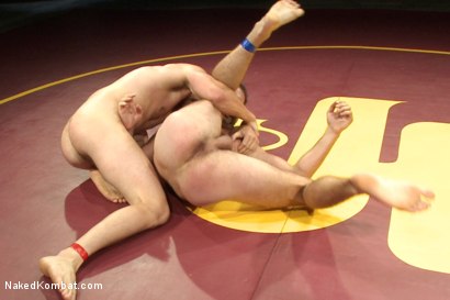 Photo number 7 from Cameron "The Kin-Killer-Cade" vs Dayton "The Doc" O'Connor shot for Naked Kombat on Kink.com. Featuring Dayton O'Connor and Cameron Kincade in hardcore BDSM & Fetish porn.