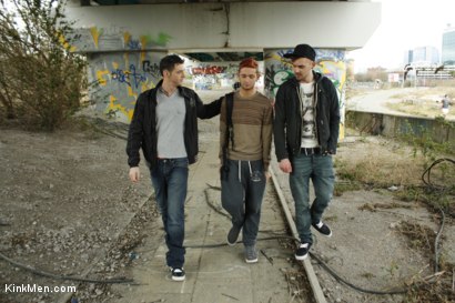 Photo number 15 from Adam and Jace Bait Jacob Daniels shot for undefined on Kink.com. Featuring Adam Watson, Jace Tyler and Jacob Daniels in hardcore BDSM & Fetish porn.