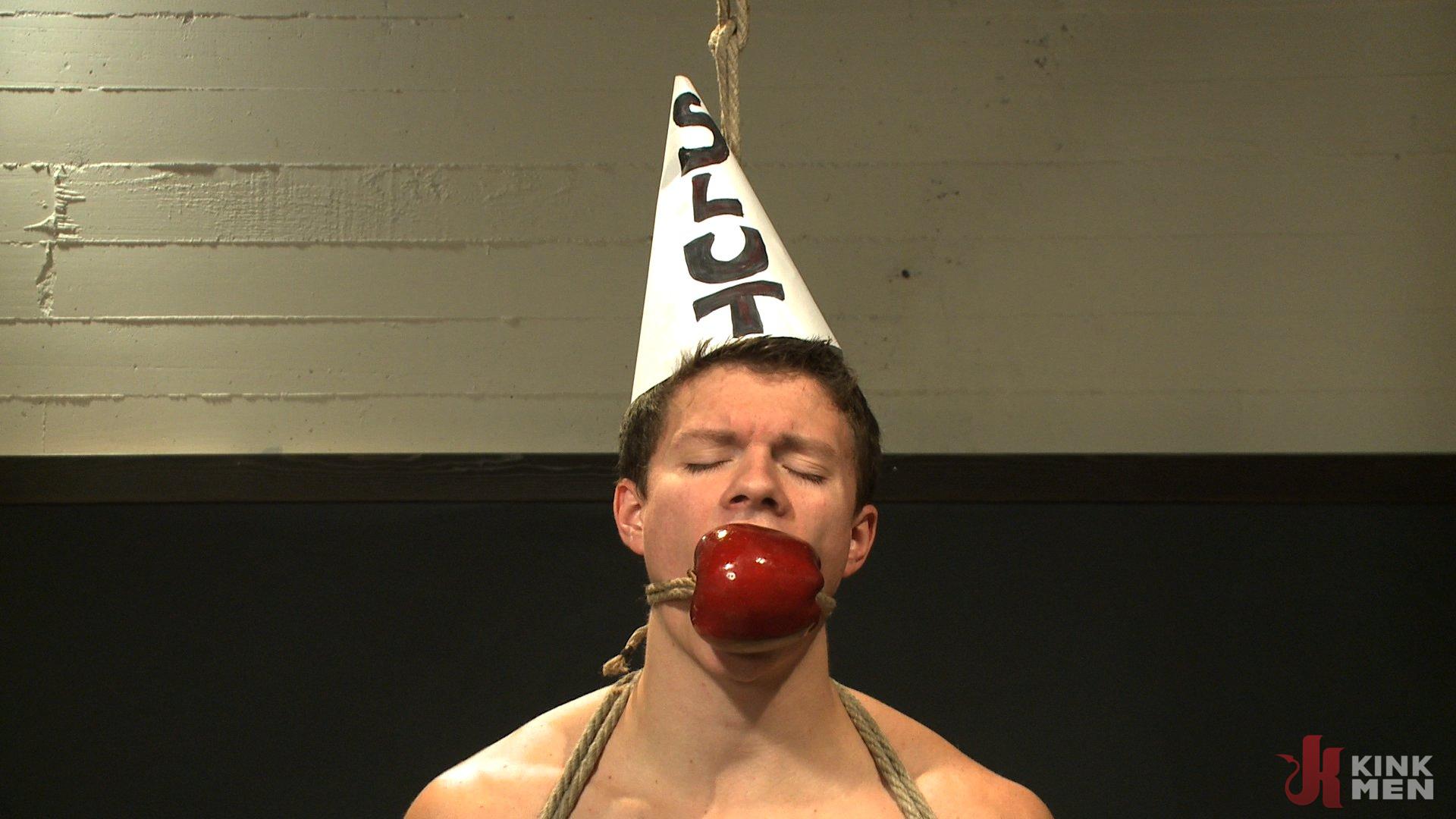 Photo number 4 from Hot student taken down and edged in the classroom shot for Men On Edge on Kink.com. Featuring Tyler Sweet in hardcore BDSM & Fetish porn.