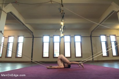 Photo number 12 from Brandon Moore edged and fucked by a Shockspot machine shot for Men On Edge on Kink.com. Featuring Brandon Moore in hardcore BDSM & Fetish porn.