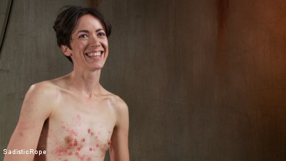 Photo number 9 from Newbie gets the full treatment! Extreme bondage and brutal torment!!! shot for Sadistic Rope on Kink.com. Featuring Pink in hardcore BDSM & Fetish porn.