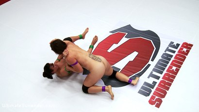 Photo number 13 from Two Strong Welter Weight Babes Battle for the chance to fuck the champ shot for Ultimate Surrender on Kink.com. Featuring Penny Barber and Jayogen in hardcore BDSM & Fetish porn.