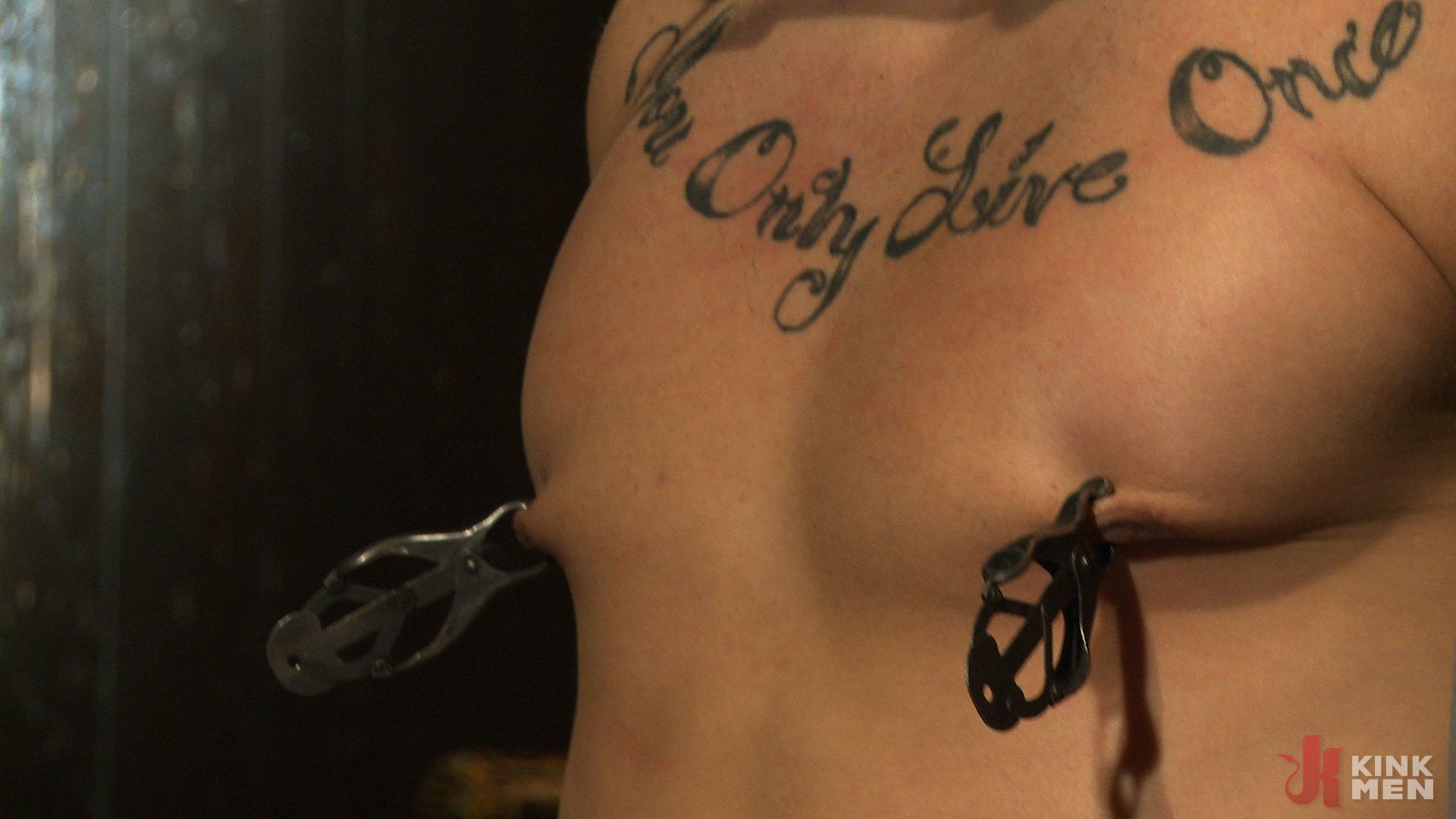 Photo number 2 from A pain slut and a newcomer - Live Show shot for Bound Gods on Kink.com. Featuring Van Darkholme, Christian Wilde, Doug Acre and Eli Hunter in hardcore BDSM & Fetish porn.