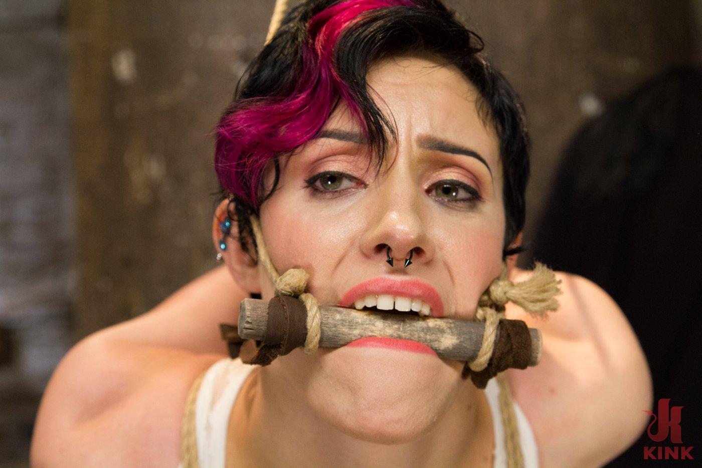 Photo number 2 from Requests Fulfilled: Impossible Bondage Positions shot for Hogtied on Kink.com. Featuring Iona Grace in hardcore BDSM & Fetish porn.