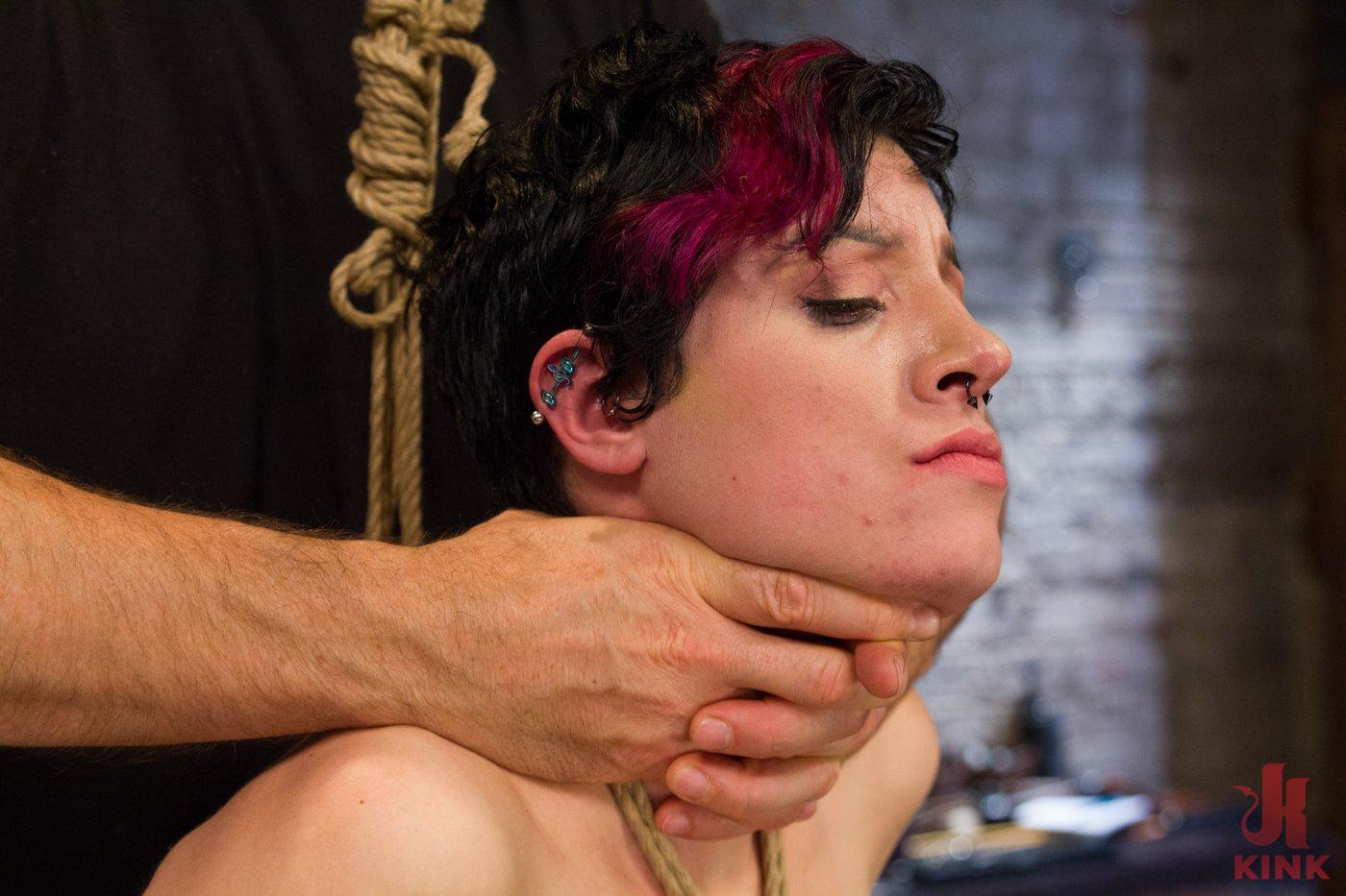 Photo number 9 from Requests Fulfilled: Impossible Bondage Positions shot for Hogtied on Kink.com. Featuring Iona Grace in hardcore BDSM & Fetish porn.