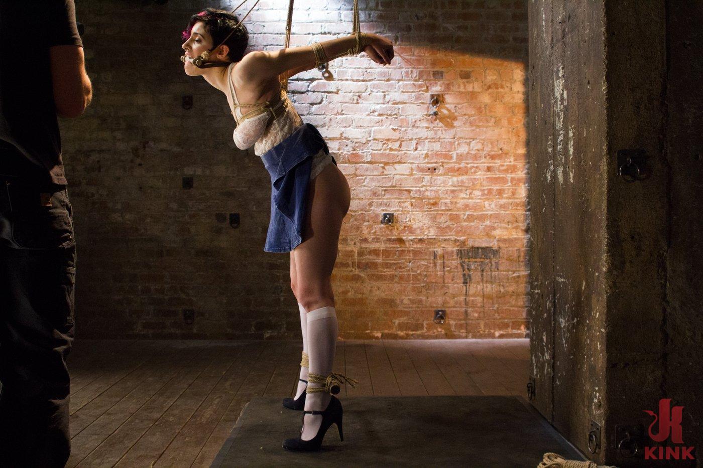 Photo number 0 from Requests Fulfilled: Impossible Bondage Positions shot for Hogtied on Kink.com. Featuring Iona Grace in hardcore BDSM & Fetish porn.