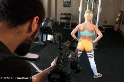 Photo number 1 from The Workout Bondage Slut shot for Sex And Submission on Kink.com. Featuring Cherie DeVille and Mickey Mod in hardcore BDSM & Fetish porn.