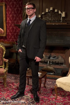 Photo number 0 from FemDom Edging, Teasing and Prostate Milking Test Shoot shot for Divine Bitches on Kink.com. Featuring Maitresse Madeline Marlowe and Connor Maguire in hardcore BDSM & Fetish porn.