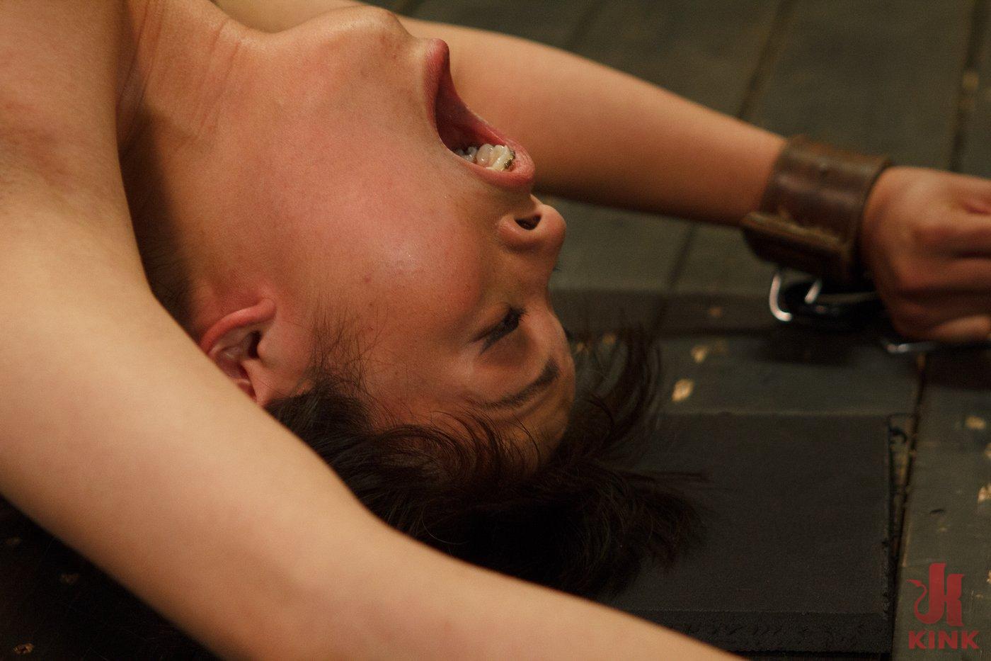 Photo number 13 from Hot Babe Tormented in Hard Bondage shot for Hogtied on Kink.com. Featuring Milcah Halili in hardcore BDSM & Fetish porn.