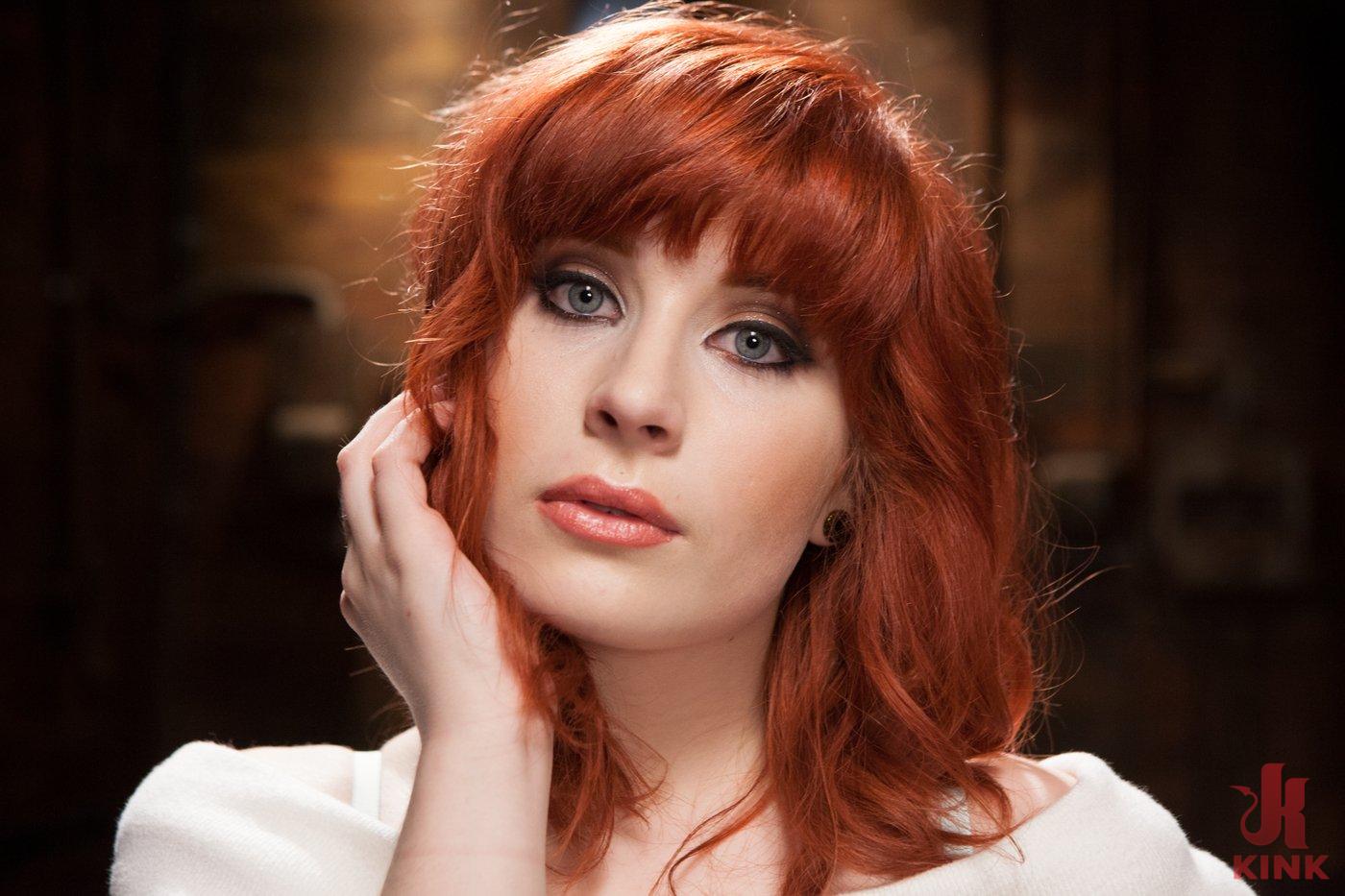 Photo number 0 from 18 Year Old Redhead Slut Fucked Silly in Tight Bondage shot for Hogtied on Kink.com. Featuring Sadie Kennedy in hardcore BDSM & Fetish porn.