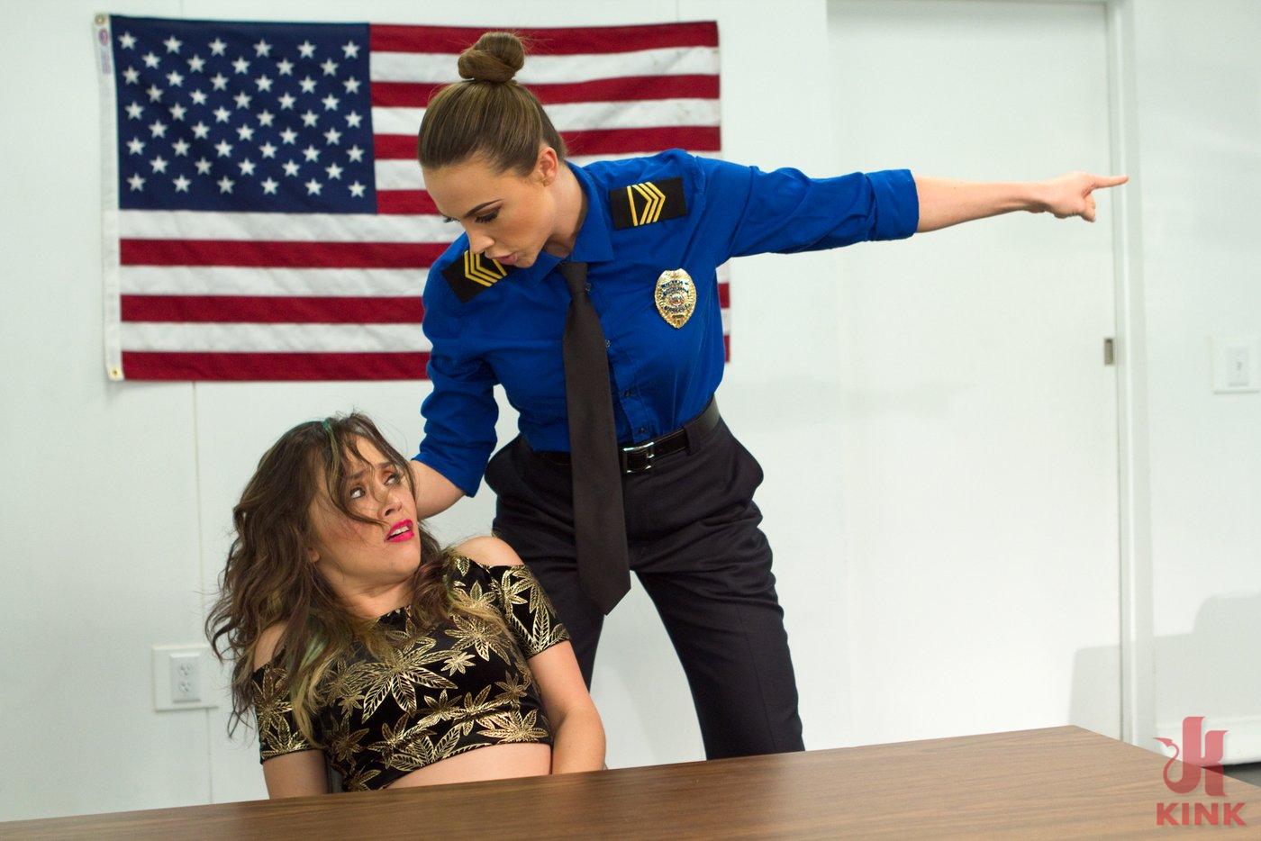 Photo number 8 from TSA Takedown: Part 1 shot for Electrosluts on Kink.com. Featuring Kristina Rose and Chanel Preston in hardcore BDSM & Fetish porn.