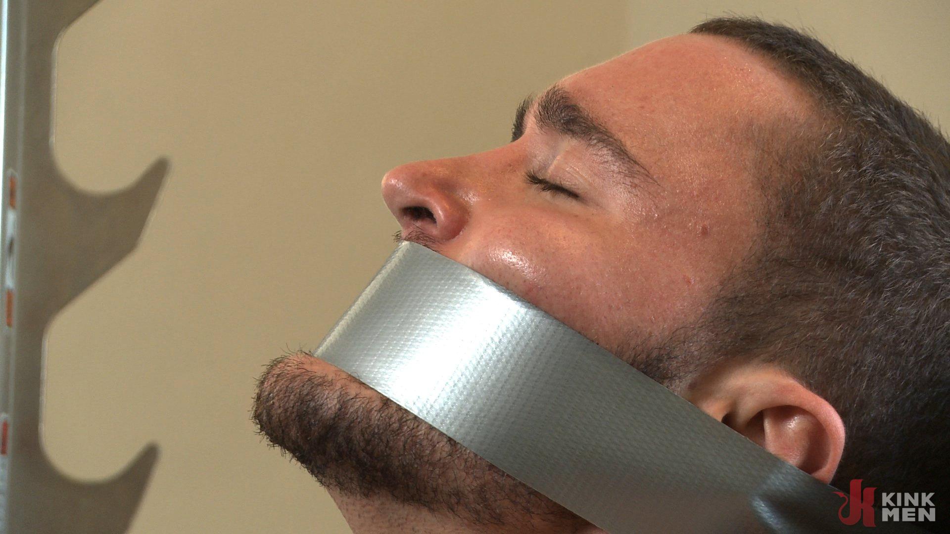 Photo number 2 from Gym jock taken down and edged against his will shot for Men On Edge on Kink.com. Featuring Colt Rivers in hardcore BDSM & Fetish porn.