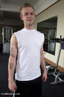 Photo number 3 from Physical Trainer Worships Sweaty MILF Feet! shot for Foot Worship on Kink.com. Featuring Angel Allwood and Cliff Adams in hardcore BDSM & Fetish porn.