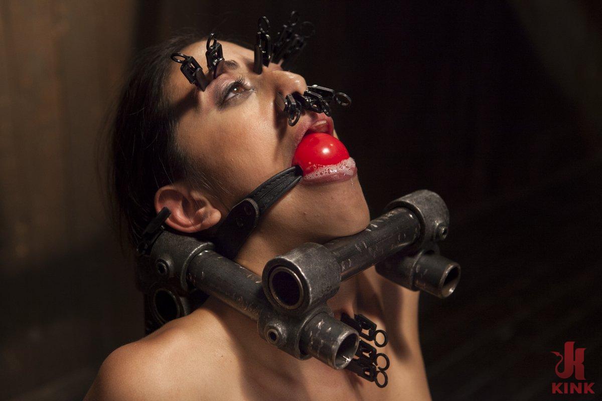 Photo number 1 from Her Body, Her Pain! shot for Device Bondage on Kink.com. Featuring Lyla Storm and The Pope in hardcore BDSM & Fetish porn.