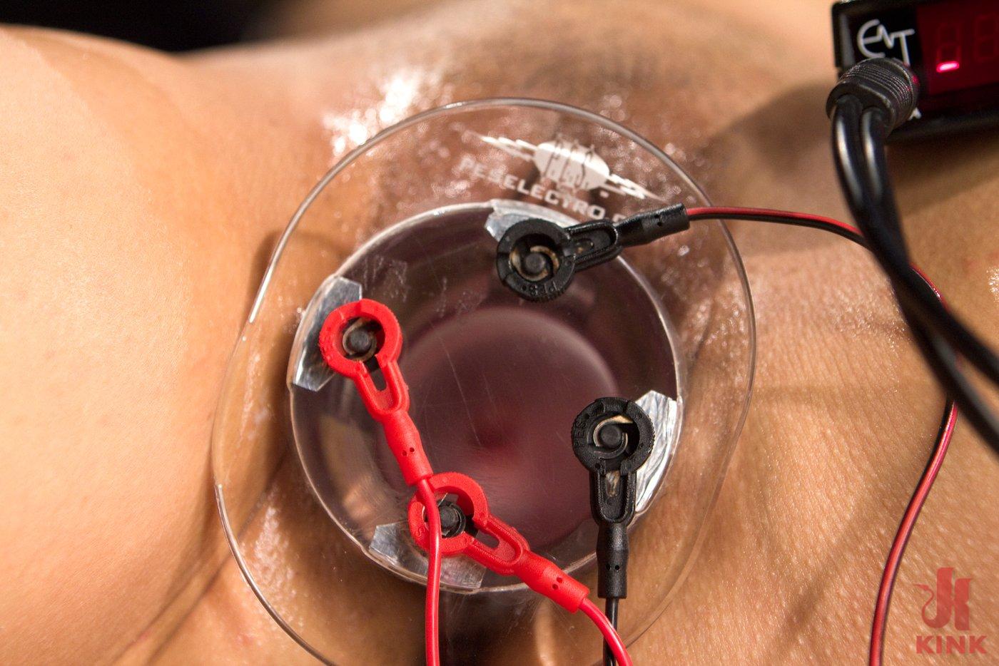 Photo number 10 from The Handmaid's Audition shot for Electrosluts on Kink.com. Featuring Aiden Starr and Milcah Halili in hardcore BDSM & Fetish porn.