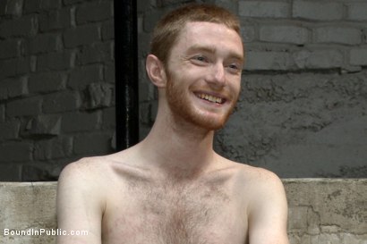 Photo number 14 from "I PROMISE I'LL PAY!!!" shot for Bound in Public on Kink.com. Featuring Dayton O'Connor, Seamus O'Reilly and Leo Forte in hardcore BDSM & Fetish porn.