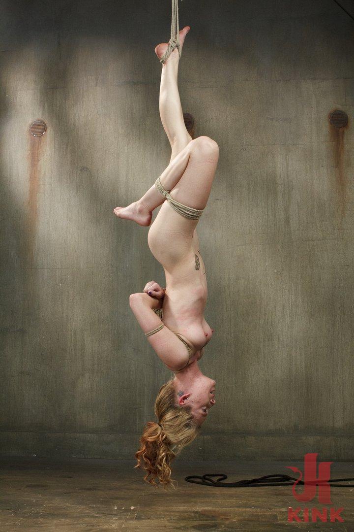 Photo number 14 from Petite Blonde Gets Destroyed in Extreme Bondage shot for Sadistic Rope on Kink.com. Featuring Jeze Belle and The Pope in hardcore BDSM & Fetish porn.