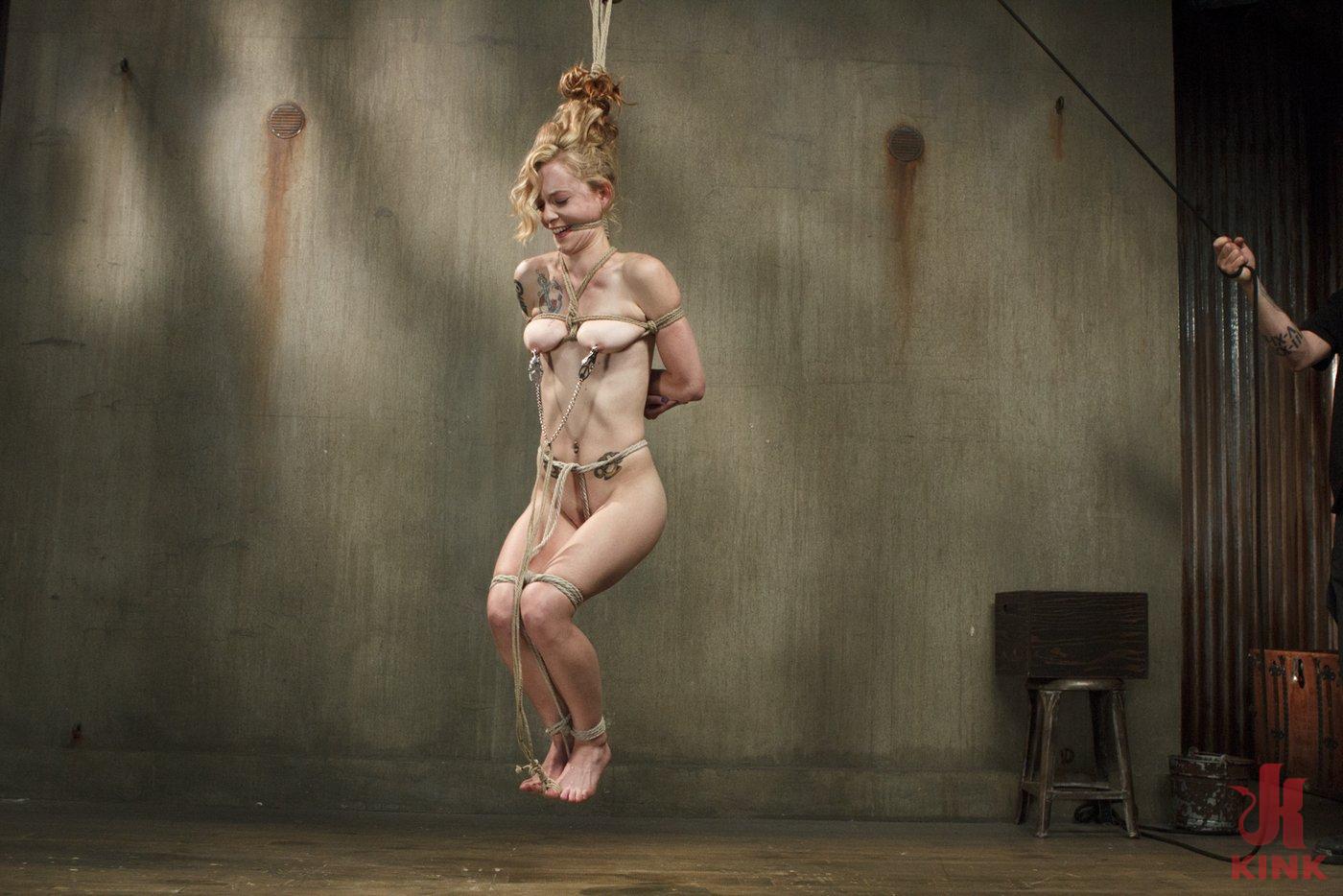 Photo number 0 from Petite Blonde Gets Destroyed in Extreme Bondage shot for Sadistic Rope on Kink.com. Featuring Jeze Belle and The Pope in hardcore BDSM & Fetish porn.