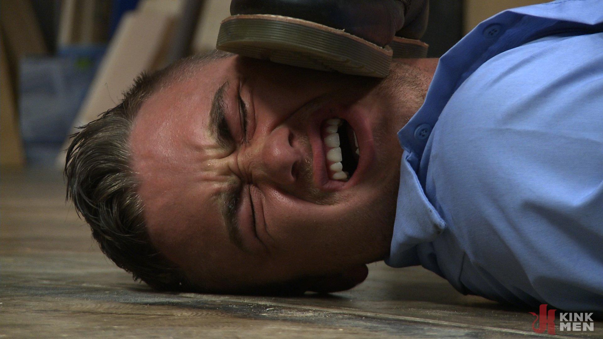 Photo number 2 from "Time for you to learn your lesson punk!" shot for Bound Gods on Kink.com. Featuring Christian Wilde and Leo Sweetwood in hardcore BDSM & Fetish porn.