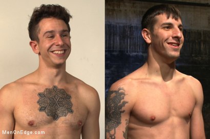 Photo number 14 from Edging Two Studs! shot for Men On Edge on Kink.com. Featuring Scott Cage and Corbin Dallas in hardcore BDSM & Fetish porn.