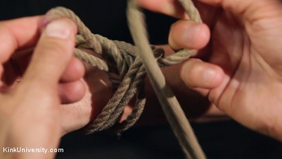 Photo number 7 from Shibari 101 - Basic Column Ties shot for Kink University on Kink.com. Featuring Kanso and True Blue in hardcore BDSM & Fetish porn.