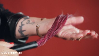 Photo number 28 from Sensual Flogging 101 - with Cleo Dubois shot for Kink University on Kink.com. Featuring Nerine Mechanique and Cleo Dubois in hardcore BDSM & Fetish porn.