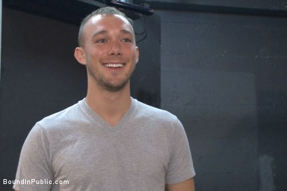 Photo number 14 from Shut up and take our cocks you fucking loser! shot for Bound in Public on Kink.com. Featuring Aleks Buldocek, Kirk Cummings and Dominic Pacifico in hardcore BDSM & Fetish porn.