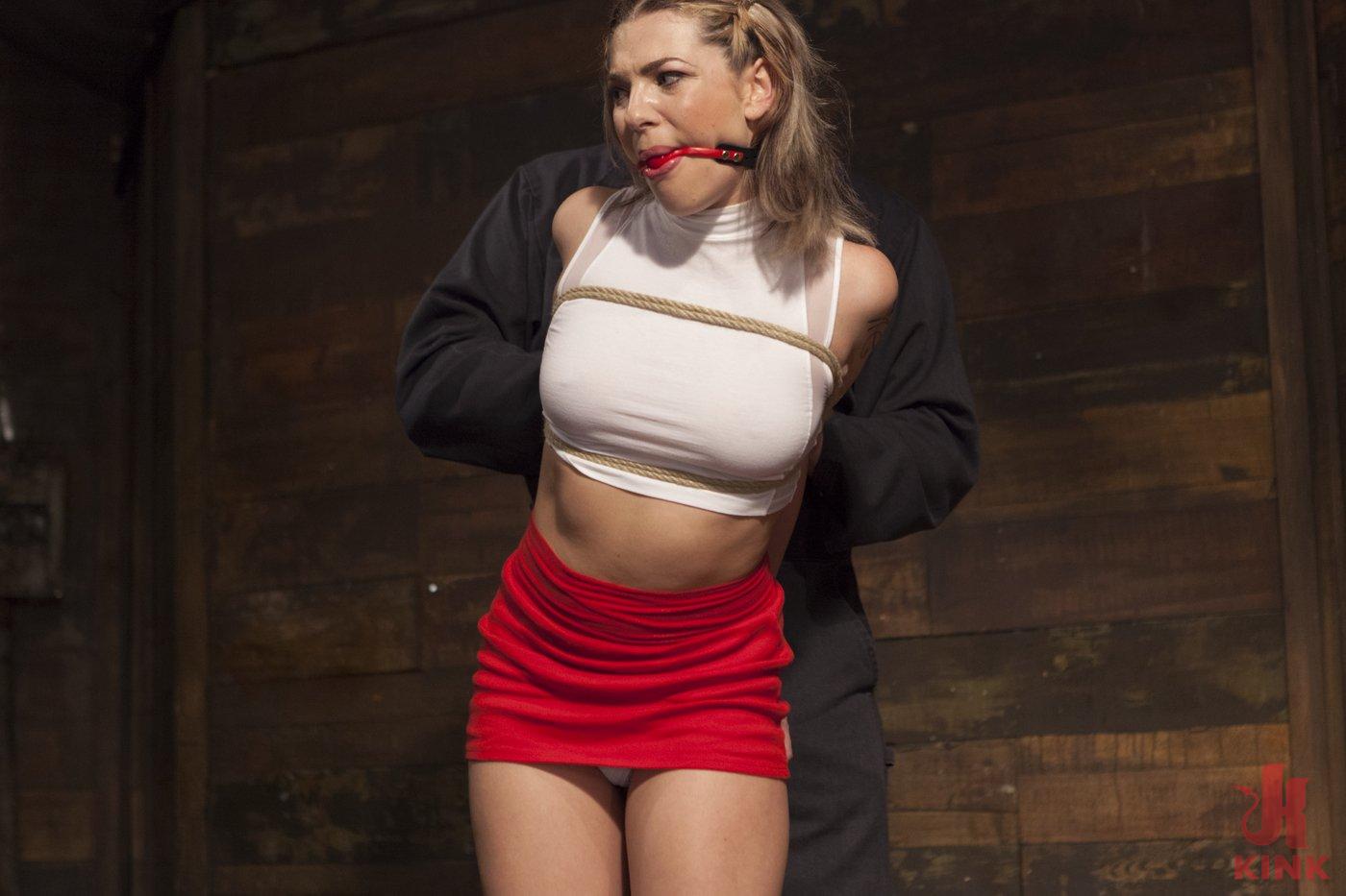 Photo number 0 from Destroying Dahlia shot for Hogtied on Kink.com. Featuring Sgt. Major and Dahlia Sky in hardcore BDSM & Fetish porn.