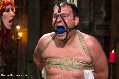 Photo number 13 from Sex Magick: BRUTAL and EXTREME sounding! shot for Divine Bitches on Kink.com. Featuring Maitresse Madeline Marlowe and Marcelo in hardcore BDSM & Fetish porn.