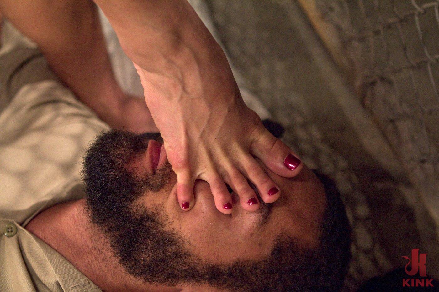 Photo number 8 from Footwhores Punish Peeping Tom shot for Foot Worship on Kink.com. Featuring Mickey Mod, Lotus Lain and Mia Little in hardcore BDSM & Fetish porn.