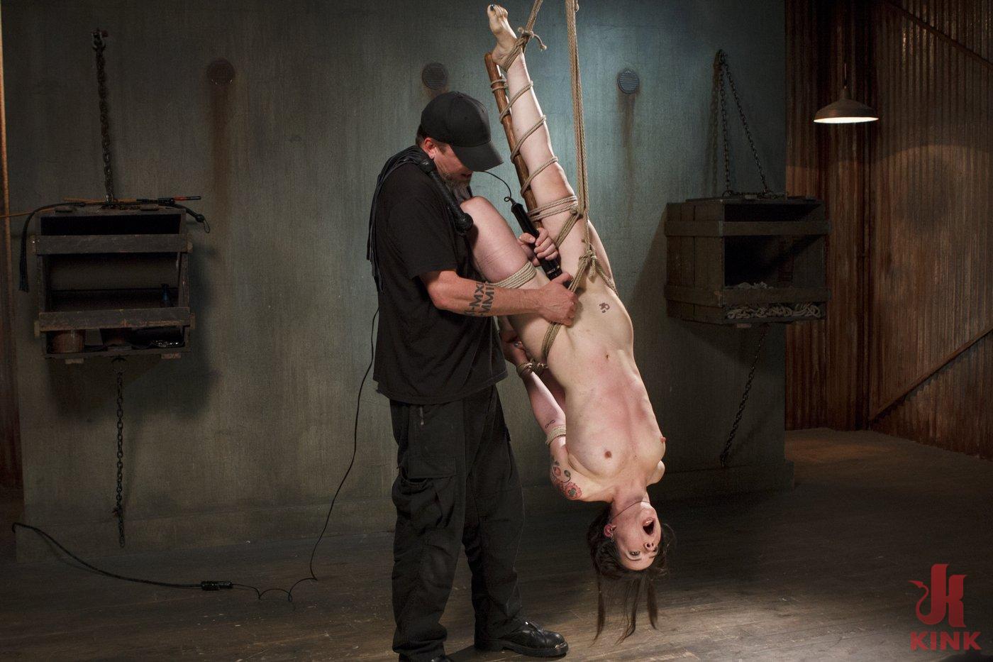 Photo number 14 from Newcomer Pays the Price shot for Sadistic Rope on Kink.com. Featuring Freya French and The Pope in hardcore BDSM & Fetish porn.