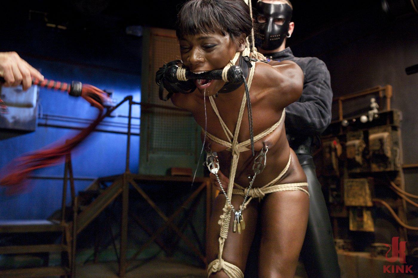 Photo number 7 from Ana's Orgasm Denial and Control, Day Three shot for The Training Of O on Kink.com. Featuring Ana Foxxx and Gage Sin in hardcore BDSM & Fetish porn.