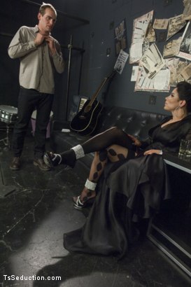 Photo number 1 from Gonna Make Love in this Club - Laela Knight Fucks a Line Jumper shot for Kink Trans on Kink.com. Featuring Laela Knight and Jonah Marx in hardcore BDSM & Fetish porn.