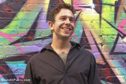 Photo number 14 from Bar Slut Gang Fucked and Covered in the Crowd's Cum shot for Bound in Public on Kink.com. Featuring Christian Wilde, Dylan Strokes and Corbin Dallas in hardcore BDSM & Fetish porn.