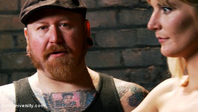 Photo number 1 from Asymmetric Bondage with Boss Bondage shot for Kink University on Kink.com. Featuring Mona Wales and Boss Bondage in hardcore BDSM & Fetish porn.