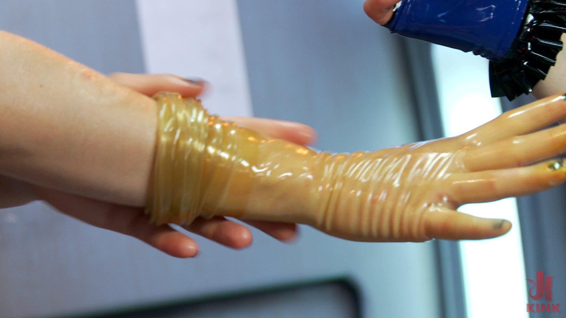 Photo number 7 from Latex Fetish: Wearing, Care and Feeding shot for Kink University on Kink.com. Featuring Snow Mercy and Ingrid Mouth in hardcore BDSM & Fetish porn.