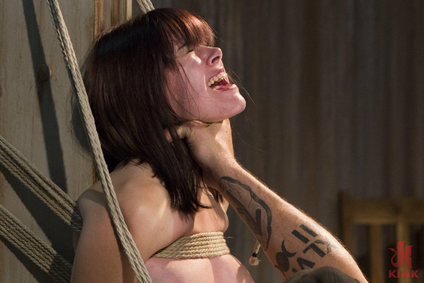 Photo number 12 from Signs of Improvement shot for Sadistic Rope on Kink.com. Featuring Katt Anomia and The Pope in hardcore BDSM & Fetish porn.