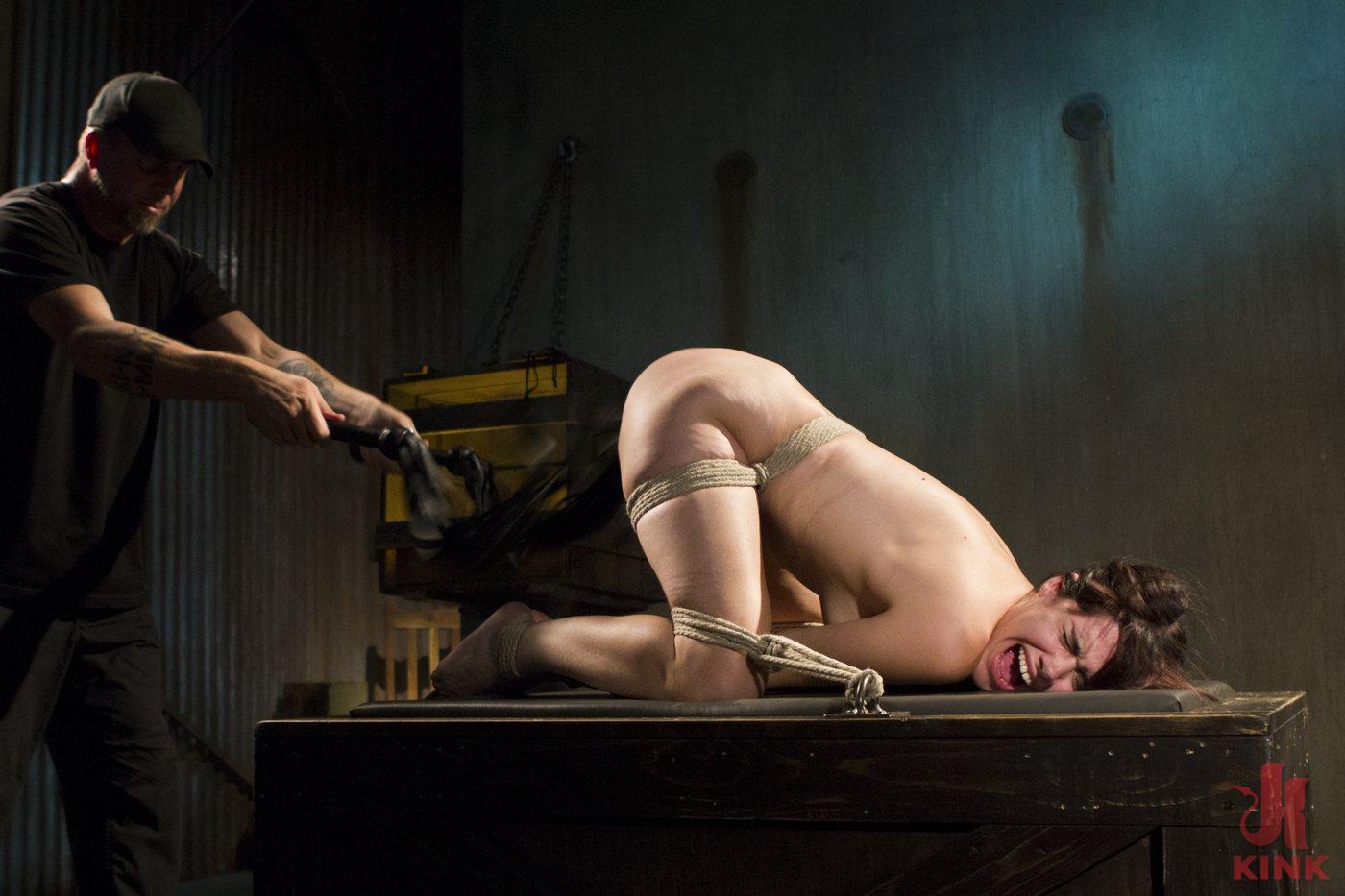 Photo number 4 from Signs of Improvement shot for Sadistic Rope on Kink.com. Featuring Katt Anomia and The Pope in hardcore BDSM & Fetish porn.