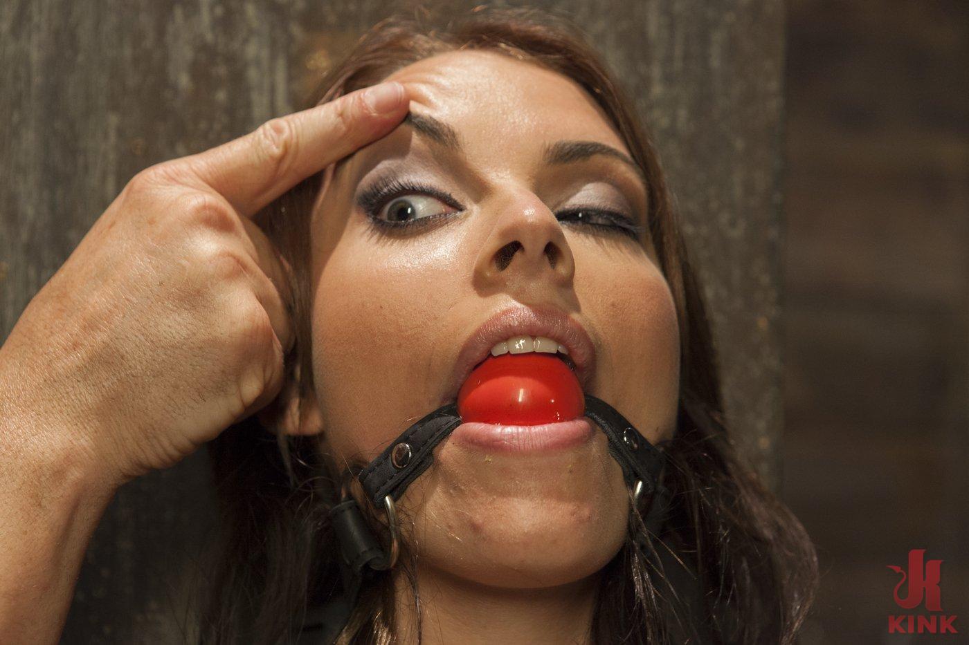 Photo number 6 from All Natural Babe in Heavy Bondage shot for Hogtied on Kink.com. Featuring Kayla West in hardcore BDSM & Fetish porn.