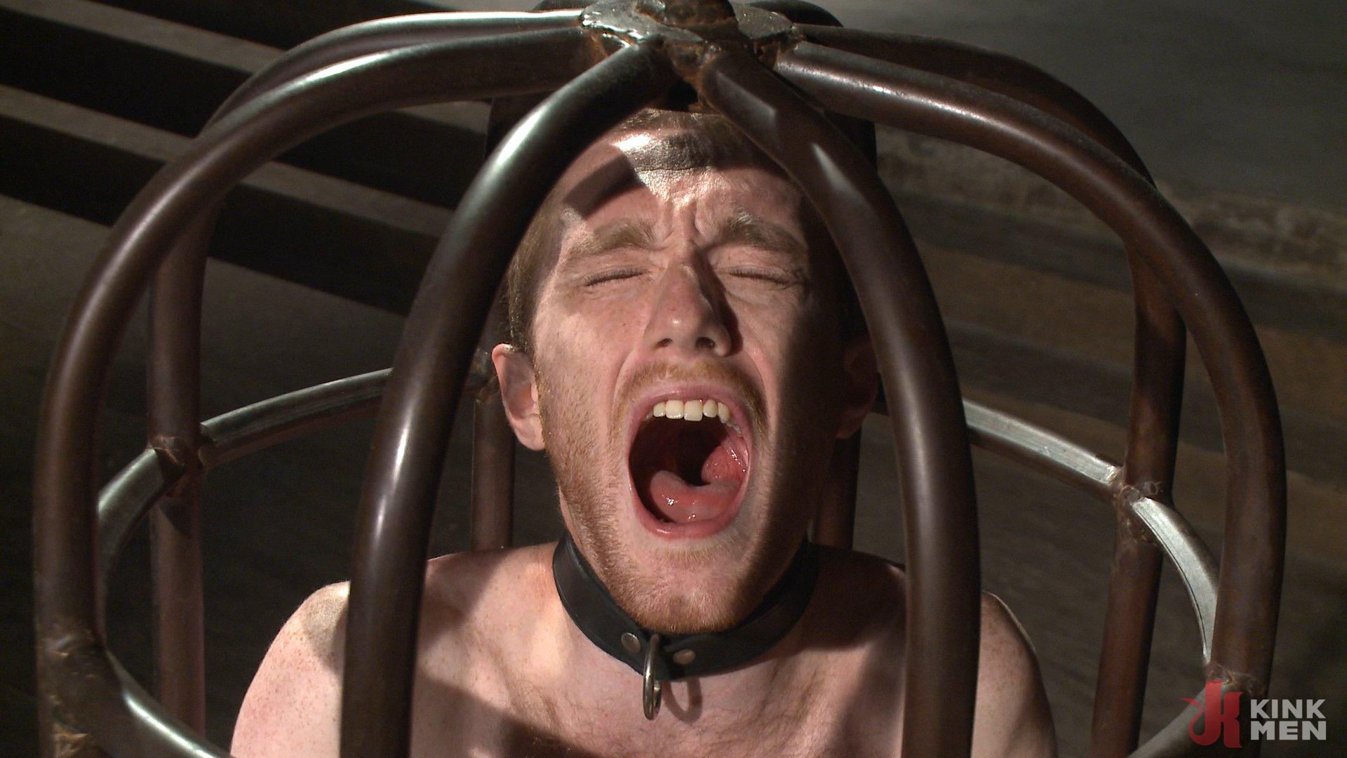 Photo number 10 from "What do you have to offer, boy?" shot for Bound Gods on Kink.com. Featuring Seamus O'Reilly and Christian Wilde in hardcore BDSM & Fetish porn.