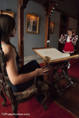 Photo number 0 from The Cheer Squad Girl & The Vampire - Michelle Firestone devours Bianca shot for Kink Trans on Kink.com. Featuring Michelle Firestone and Bianca Dagger in hardcore BDSM & Fetish porn.