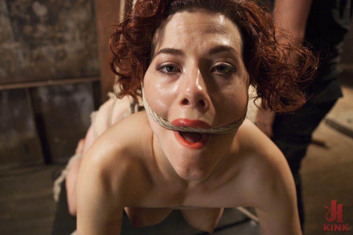 Photo number 10 from Double Penetration Predicament shot for Hogtied on Kink.com. Featuring Ingrid Mouth in hardcore BDSM & Fetish porn.