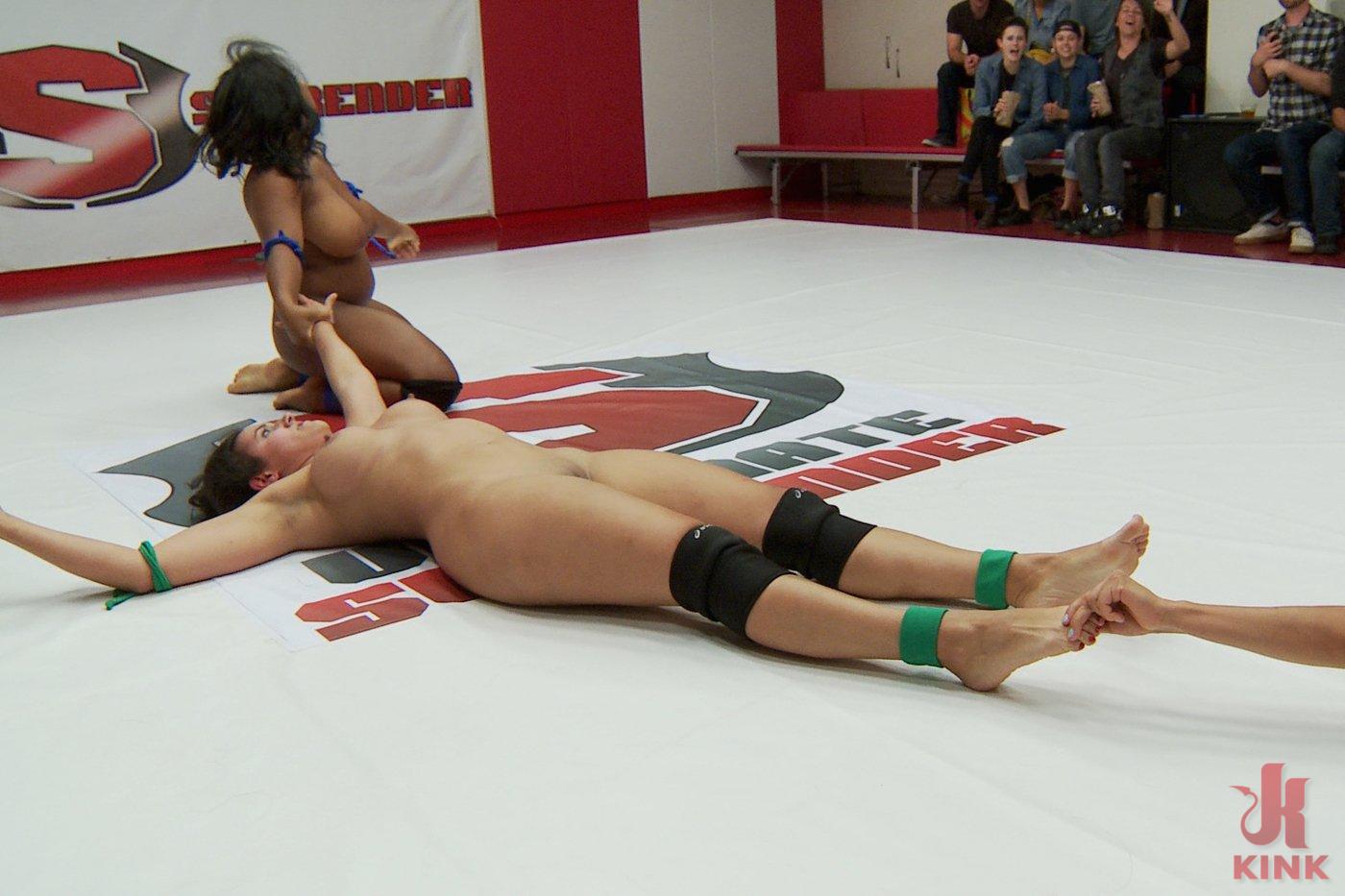 Photo number 11 from Pre-Season Tag Match up with all our Brats shot for Ultimate Surrender on Kink.com. Featuring Lea Lexis, Penny Barber, Yasmine Loven and Vivi Marie in hardcore BDSM & Fetish porn.