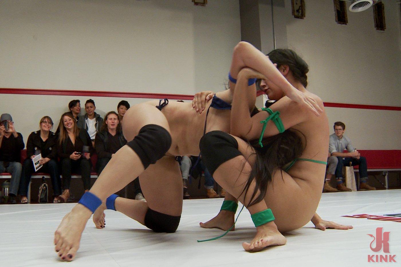 Photo number 3 from Pre-Season Tag Match up with all our Brats shot for Ultimate Surrender on Kink.com. Featuring Lea Lexis, Penny Barber, Yasmine Loven and Vivi Marie in hardcore BDSM & Fetish porn.