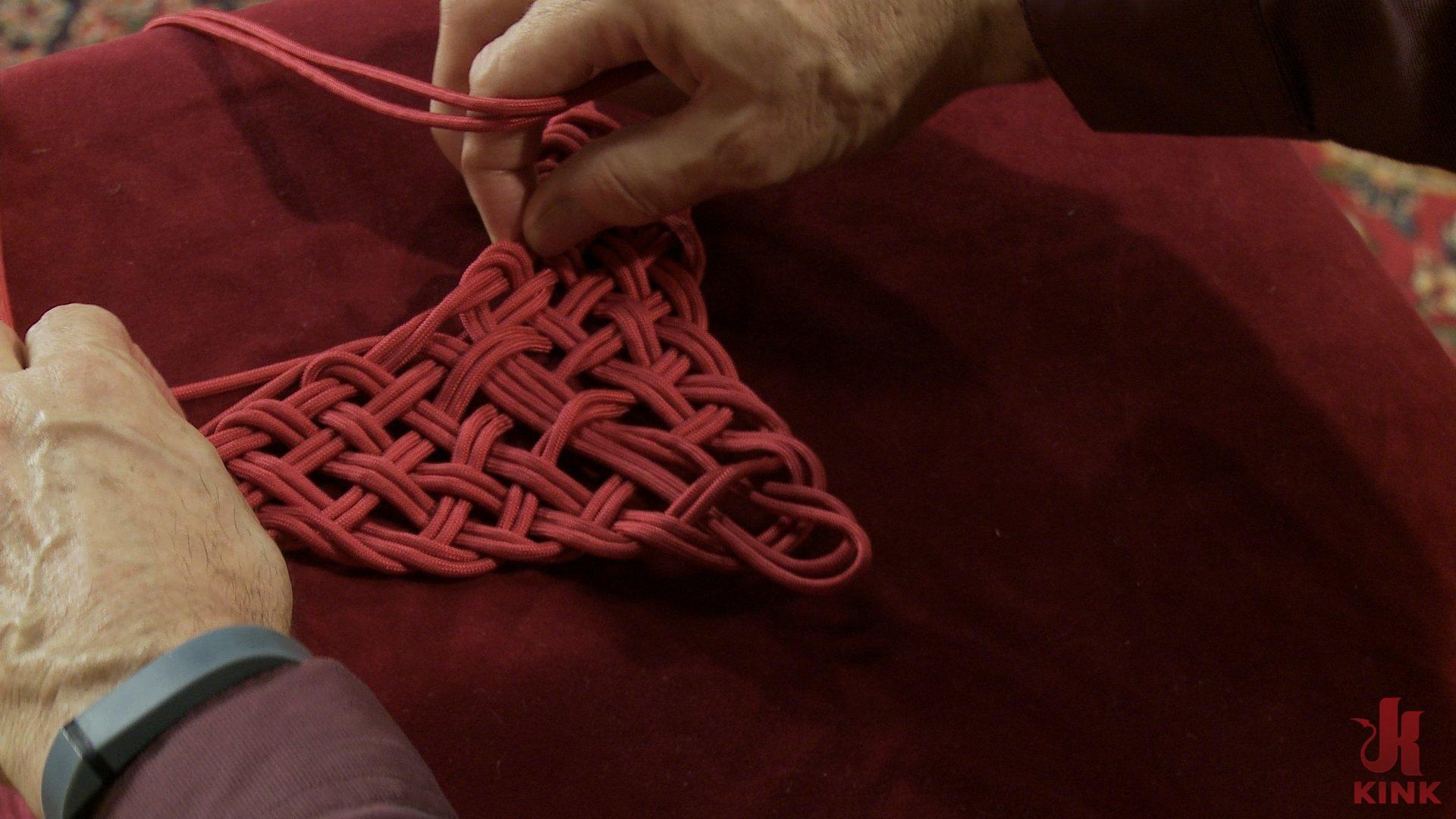 Photo number 10 from Decorative Bondage and Hair Ties shot for Kink University on Kink.com. Featuring Tom Foolery and Hexxus in hardcore BDSM & Fetish porn.